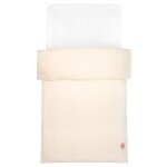 Housse de couette rversible en lin lav beige