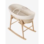 Housse pour couffin en gaze de coton nuages