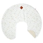 Housse pour coussin d'allaitement ergonomique sidonia sidonia, beige, cru, blanc