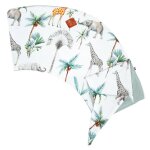 Housse pour coussin de maternit� et d'allaitement safari multicolore