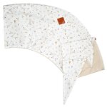 Housse pour coussin de maternit� et d'allaitement sidonia blanc