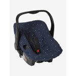 Housse lastique pour sige coque 0 + marine imprim toiles