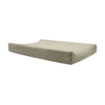 Housse matelas � langer �ponge en coton vert olive