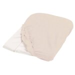 Housse de matelas � langer viscose de bambou beige