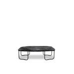 Housse de protection pour trampoline rectangulaire 153x214cm noir