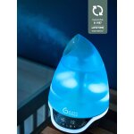 Humidificateur �lectrique hygro + � vapeur froide bleu