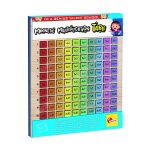 I'm a genius table de multiplication magnetique bois multicolore