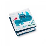 Imagier accordon jungle bleu