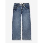 Jean 555 relaxed straight denim bleached