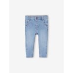 Jean b�b� coupe droite denim bleached