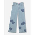 Jean coupe large bleu