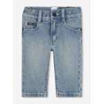 Jean en denim pour bébé bleu délavé Jean en denim pour bébé bleu délavé
