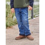 Jean denim doubl� maille polaire gar�on stone