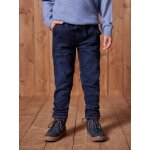 Jean droit doubl facile  enfiler garon denim blue black