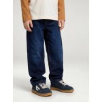 Jean droit gar�on morphologie medium denim brut