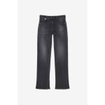 Jeans droite 400 / 14 mom, longueur 34 black / black