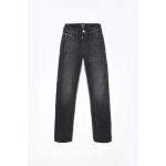 Jeans droite blue jogg, longueur 34 black / black