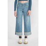 Jeans droite regular large, longueur 34 blue
