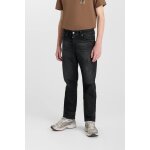 Jeans droite swann, longueur 34 black / black