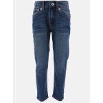 Jean fille d�lav� bleu fonc�