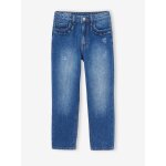 Jean fille droit morphologik tour de hanches fin bleu fonc�