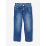 Jean fille droit morphologik tour de hanches medium bleu fonc