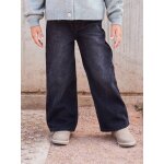 Jean fille large denim black