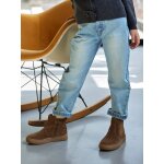 Jean fille mom bleu clair