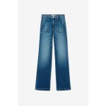 Jeans flare, longueur 34 blue