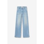 Jeans flare, trs vas, longueur 34 blue