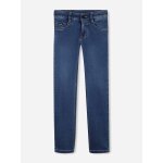 Jean gar�on coupe slim bleu fonc�