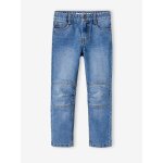 Jean gar�on droit indestructible morphologique medium denim stone