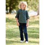 Jean garon droit morphologique fin denim brut