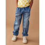 Jean gar�on large facile � enfiler stone