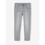 Jean garon slim morphologique large denim gris
