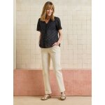 Jean de grossesse droit bandeau sans couture �cru