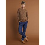Jean de grossesse droit bandeau seamless denim brut