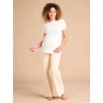 Jean de grossesse large bandeau seamless �cru