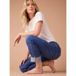 Jean de grossesse slim denim brut