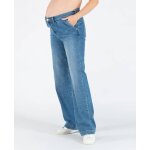 Jean de grossesse wide leg kelly mid mid blue