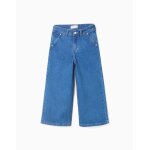 Jean � jambe large avec poches devant et derri�re bleu