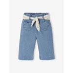 Jean large bb avec ceinture  nouer stone