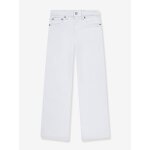 Jean large coupe droite levi's blanc
