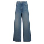 Jean large fille electra bleu