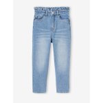 Jean mom poches coeur au dos fille stone
