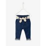 Jean paperbag avec ceinture bb denim brut