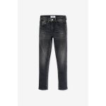 Jeans power skinny taille haute, longueur 34 black / black