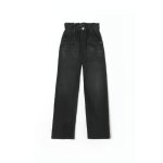 Jeans regular, droit regular large taille haute, longueur 34 black / black Jeans regular, droit regular large taille haute, longueur 34 black / black