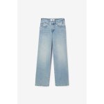 Jeans regular, droit old pulp slim taille haute, longueur 34 blue