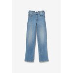 Jeans regular, droit pulp slim taille haute, longueur 34 blue